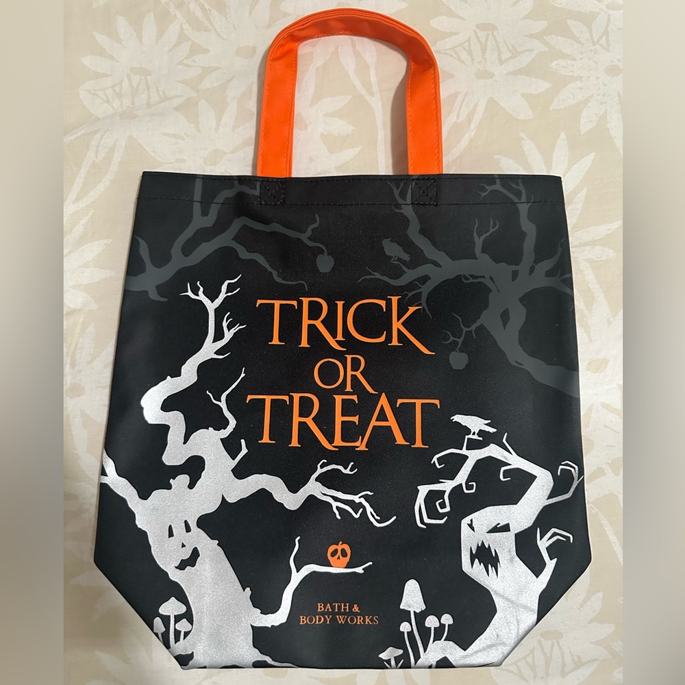 NWOT Bath and Body Works Halloween 2022 Collectible Trick or Treat Mini Tote Bag